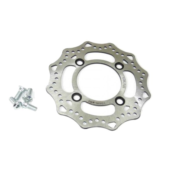 Tarcza hamulcowa tył 180mm (gwiazda 3) MRF