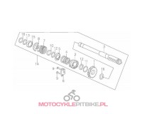 Zębatka kopniaka 140 MRF