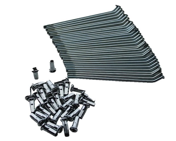 Szprychy 12' - (122mmx8+125mmx8+128mmx16) YCF