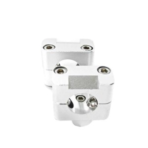Adaptery do kierownicy FATBAR 28mm CNC Niebieski