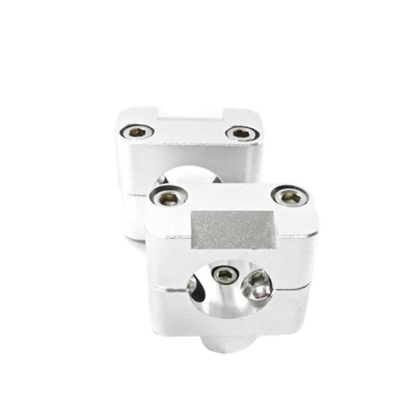 Adaptery do kierownicy FATBAR 28mm CNC Niebieski
