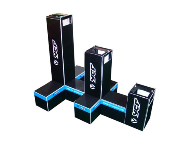 Stoisko na 3 motocykle YCF