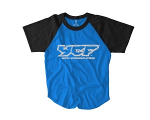 T-shirt YCF Riding Blue Kids (8 lat)