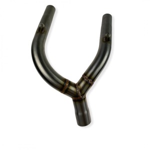 Kolanko wydechowe wyczynowe podwójne (mod2) Pilot YCF