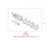 Piasta sprzęgła 140 MRF