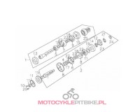 Łożysko (NK152712 ST) skrzyni biegów 140 MRF