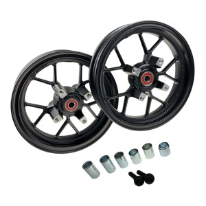 Felgi supermoto komplet 10" pitbike YCF