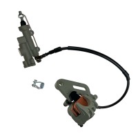 Hamulec tylny 1 tłoczek klocki azbestowe L:505 pitbike BIGY190/SP3 190 YCF
