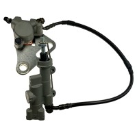Hamulec tylny 1 tłoczek klocki azbestowe L:515 pitbike BIGY150 YCF