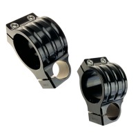 Mocowania kierownicy Clip ON czarne Mini GP YCF