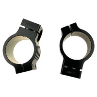 Mocowania kierownicy Clip ON czarne Mini GP YCF