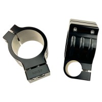 Mocowania kierownicy Clip ON czarne Mini GP YCF