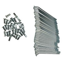 Szprychy 10' (106mmx16+98mmx8+104mmx8) 4mm komplet pitbike YCF