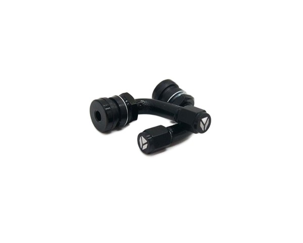 Wentyle aluminiowe 90 stopni czarne pitbike YCF