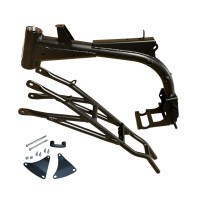 Rama kompletna czarna pitbike LITE 88e YCF