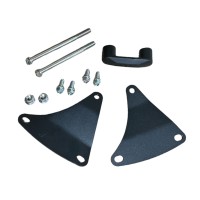 Rama kompletna czarna pitbike LITE 88e YCF