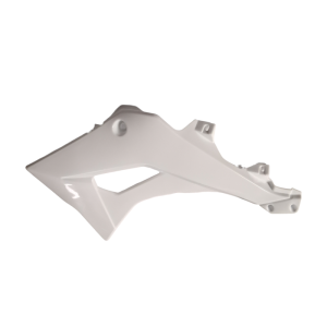 Osłona przednia lewa biała pitbike TS Kayo