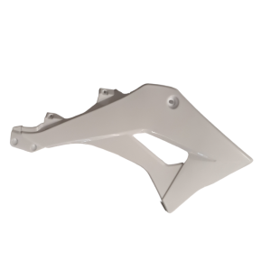 Osłona przednia prawa biała pitbike TS Kayo