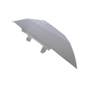 Osłona tylna prawa biała pitbike TS Kayo