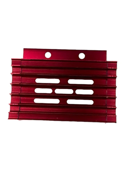 Radiator czerwony pitbike MRF