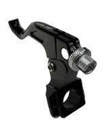 Dźwignia sprzęgła CNC krótka czarna pitbike MRF