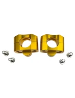 Adapter kierownicy Fat Bar 28 mm Złoty pitbike MRF
