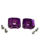 Adapter kierownicy Fat Bar 28 mm Fioletowy pitbike MRF