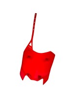 Pole numerowe czerwone pitbike MRF