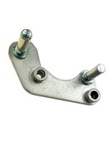 Adapter przedniego hamulca do tarczy 220mm srebrny pitbike MRF