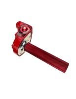 Rolgaz aluminiowy 1/4 Czerwony pitbike MRF