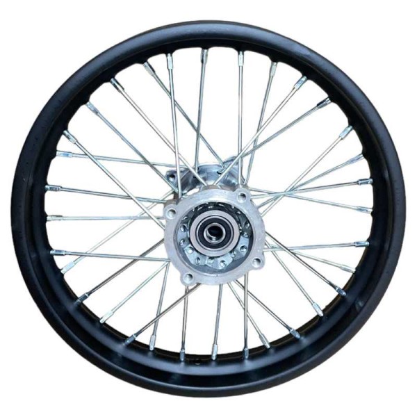 Felga 14 tył 1.85x14' stalowa pitbike Kayo
