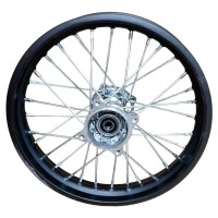 Felga 14 tył 1.85x14' stalowa pitbike Kayo