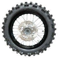 Koło 14 tył 1.85x14' aluminiowe pitbike Kayo