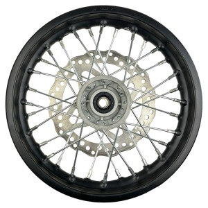 Kompletne koło przednie 1.85x12 stalowe YCF