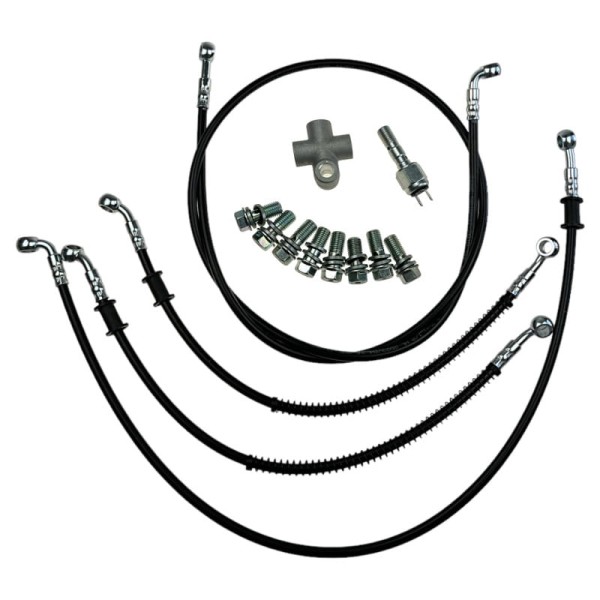 Przewody hamulcowe przód quad AU200 2023 Kayo