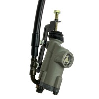 Hamulec tylny 1 tłoczek klocki azbestowe L:375 pitbike F125/F125se/SM125 2016-2022 YCF