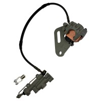 Hamulec tylny 1 tłoczek klocki azbestowe L:505 pitbike SP3 2021 YCF