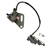 Hamulec tylny 1 tłoczek klocki azbestowe L:505 pitbike SP3 2021 YCF