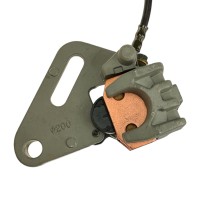 Hamulec tylny 1 tłoczek klocki azbestowe L:505 pitbike SP3 2021 YCF