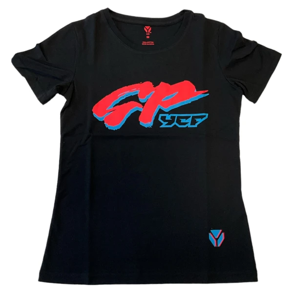 T-shirt damski M czarny YCF