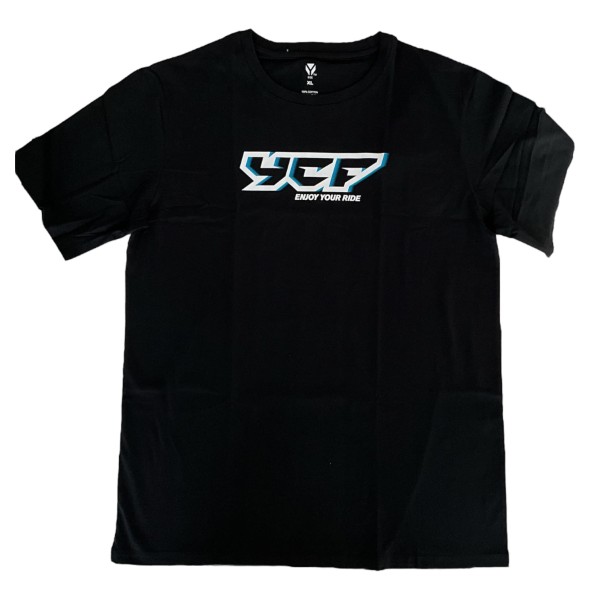 T-shirt męski 2024 M czarny YCF
