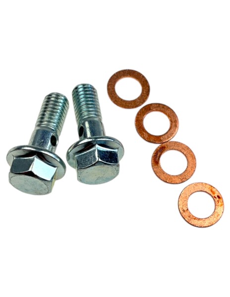 Śruby przewodu smarowania głowicy komplet pitbike Z150