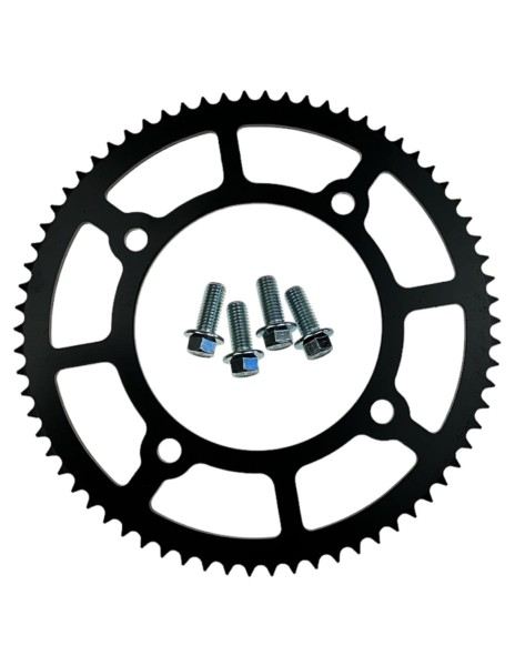 Zębatka tylna 70T 219H komplet pitbike ER MRF