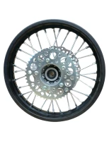 Felga 14 tył 1.85x14 stalowa komplet pitbike 2021 YCF