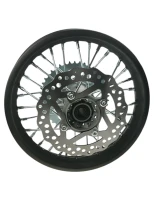 Felga 12 tył 1.85x12 stalowa komplet pitbike 2021 8K YCF