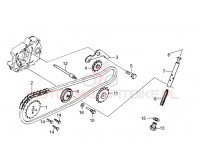 Rolka łańcuszka rozrządu 120 MRF