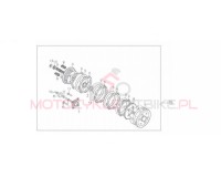 Tarcza dociskowa sprzęgła 140 MRF