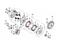 Tulejka docisku sprzęgła 120 MRF