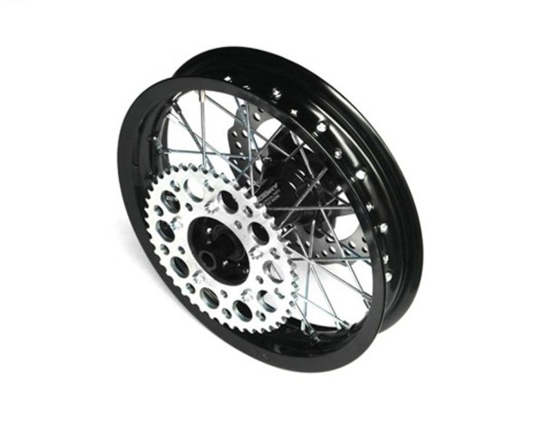 Kompletne koło tylne 1.85x14 alu kolor YCF