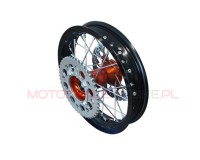 Kompletne koło tylne 1.85x12 alu kolor YCF